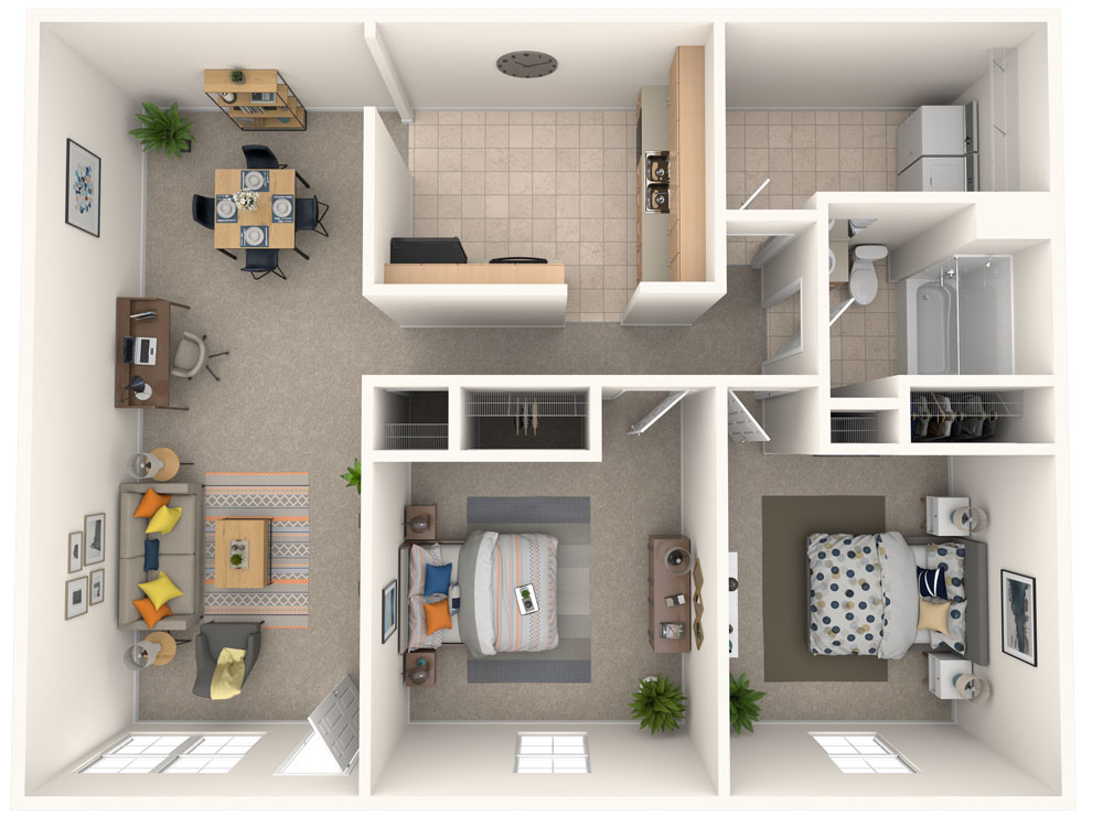The Sterling Renovated floor plan
